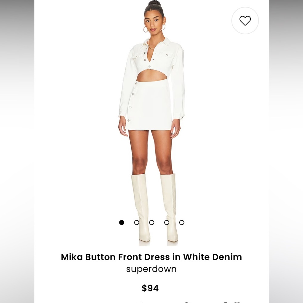 Superdown Denim dress